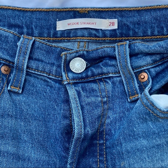 Levi’s wedgie straight womens jeans - Picture 2 of 6